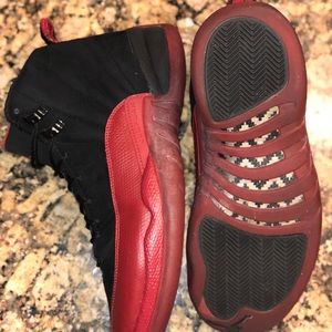 Jordan 12 Flue Fame Retro 2012 Red/Blk